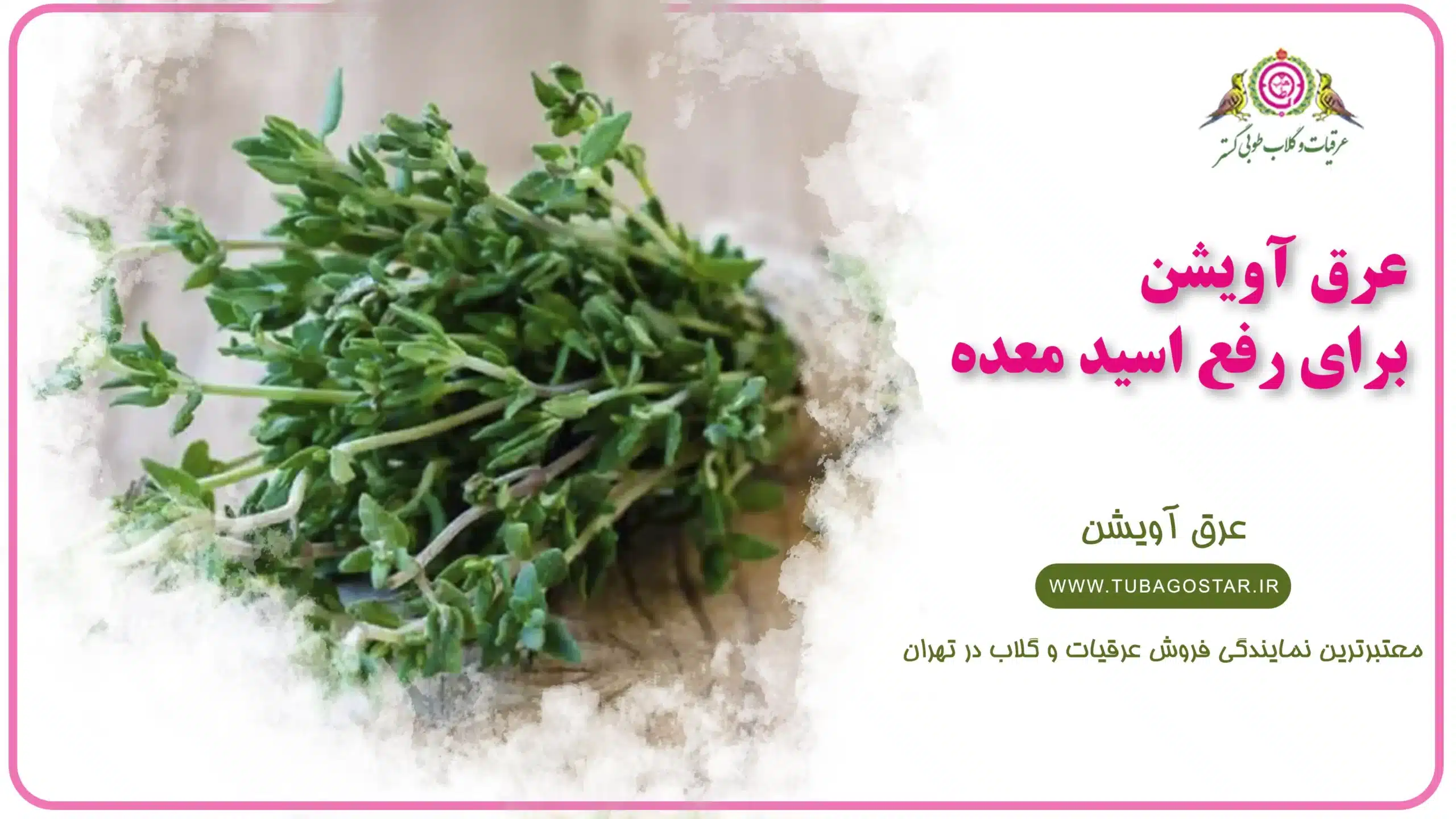 عرق آویشن برای اسید معده