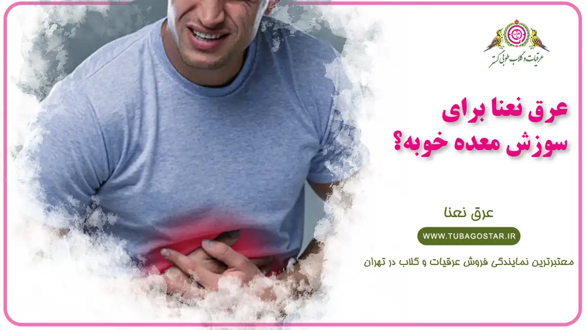 عرق نعنا برای سوزش معده