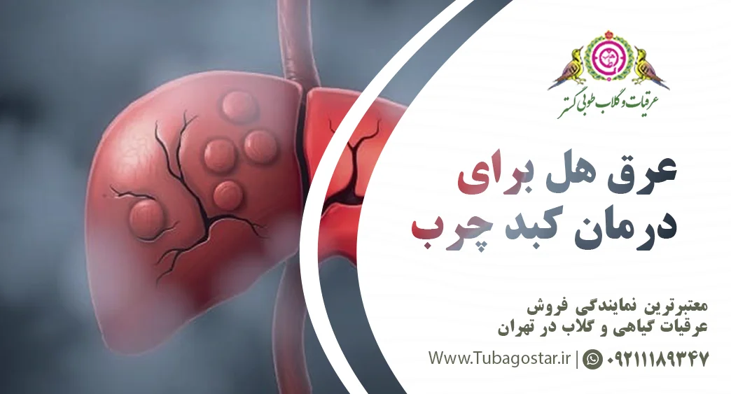 عرق هل برای درمان کبد چرب