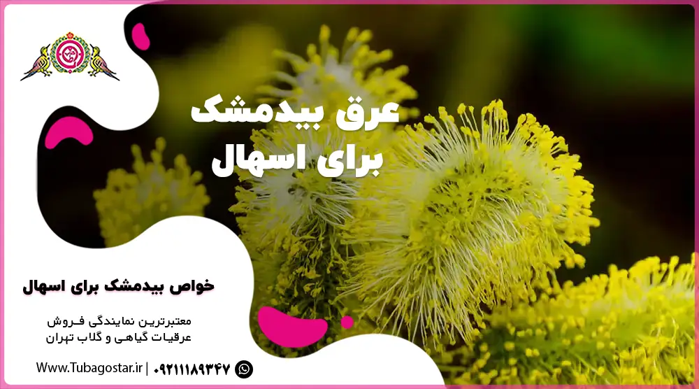 عرق بیدمشک برای اسهال