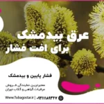 عرق بیدمشک برای افت فشار